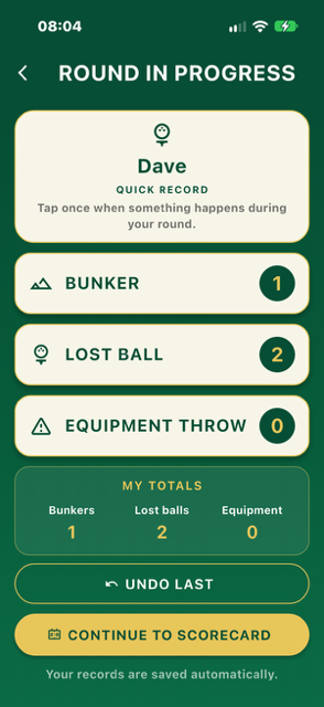 Play Your Round